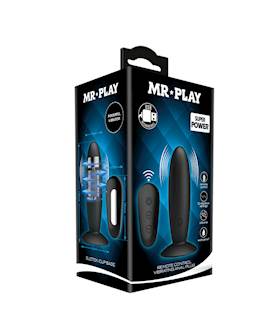 Mr Play Remote Control Vibrating Anal Plug