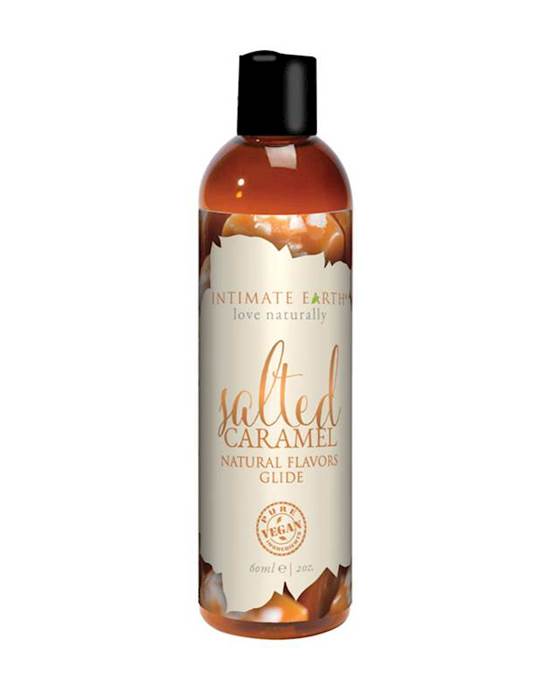 Intimate Earth Natural Flavours Glide - Salted Caramel