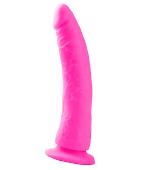 Neon Slim 7 Inch Suction Cup Dildo