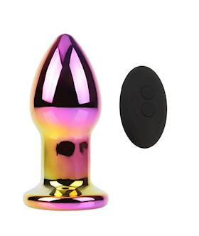 Ariel Vibrating Glass Butt Plug